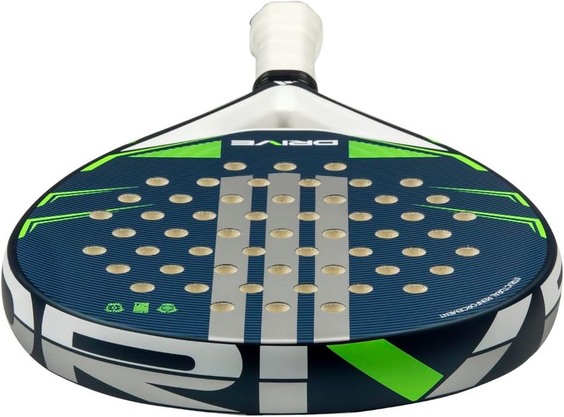Adidas Drive Blue 2026 Padel Racket - Lightweight Performance Racquet For Control, Power & Comfort - Blue/Lime - Image 4