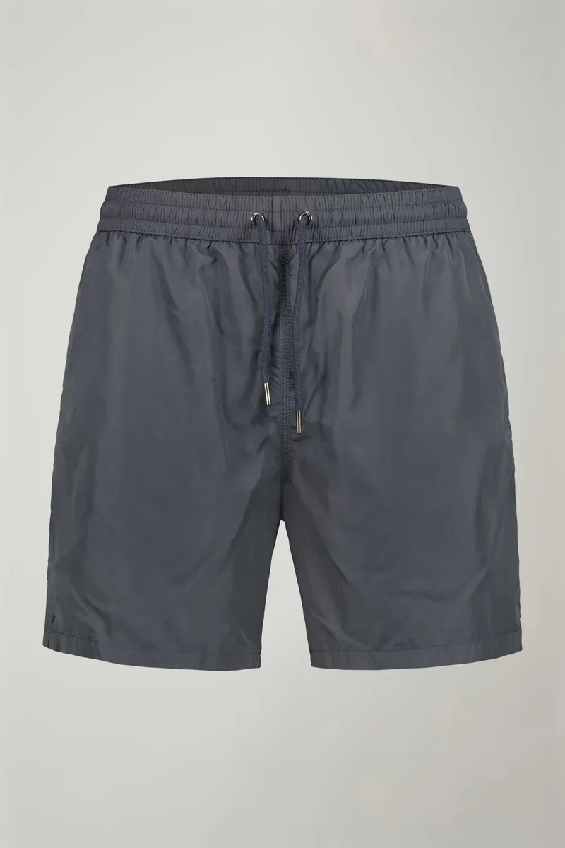 Doppelganger Grey Men's swimwear solid color - Anthracite for Men | Best Price UAE