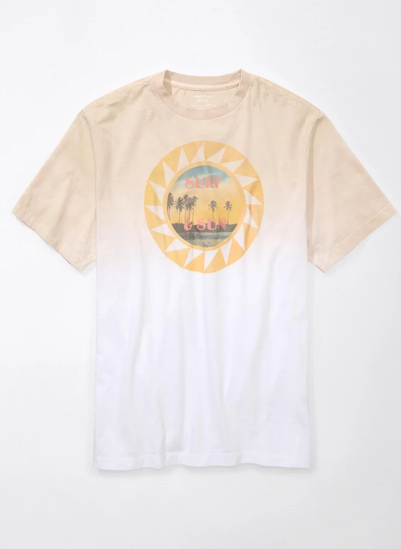 امريكان ايجل Graphic Logo Crew Neck T-Shirt