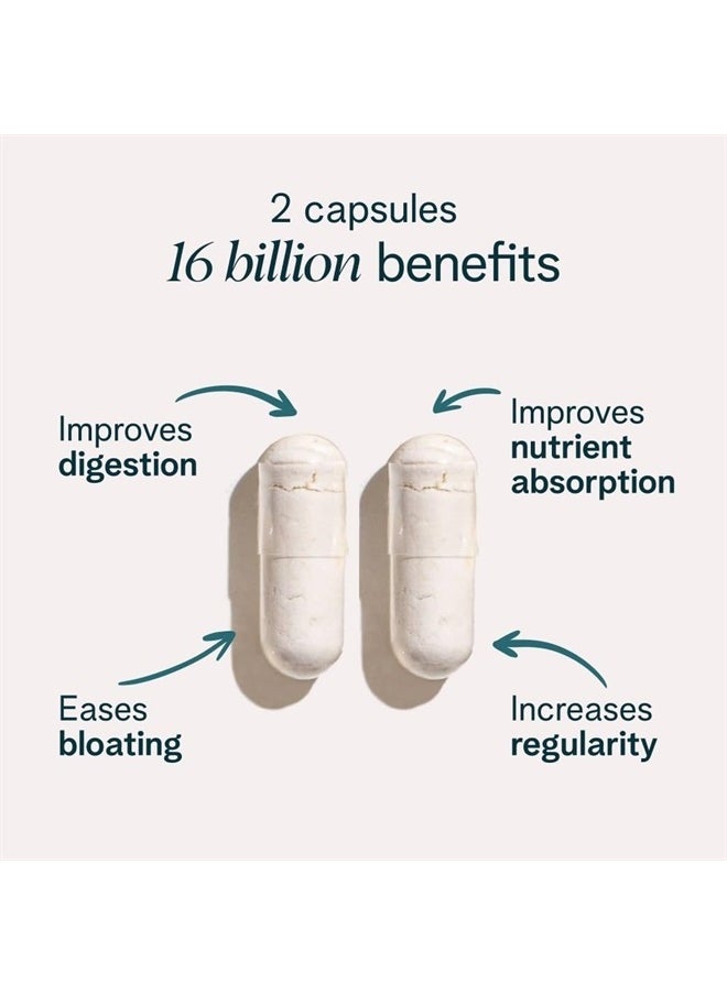 Ora Organic - Probiotics with Prebiotics for Digestive Health 16 Billion CFU - Trust Your Gut - Strains - Acidophilus Lactobacillus Breve Bifidum Lactis - Image 1