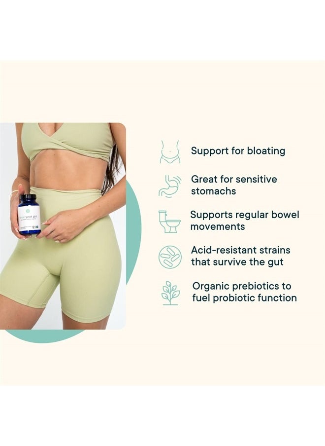 Ora Organic - Probiotics with Prebiotics for Digestive Health 16 Billion CFU - Trust Your Gut - Strains - Acidophilus Lactobacillus Breve Bifidum Lactis - Image 1