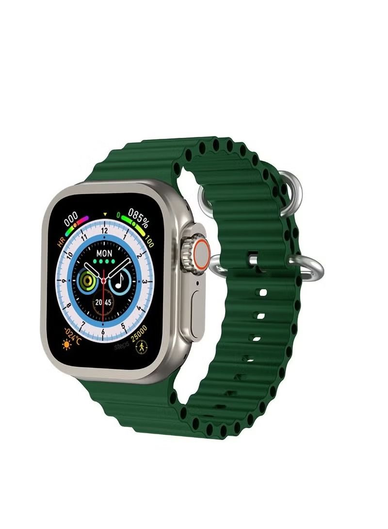 ZW8 Ultra MAX Smart Watch Green - Image 1
