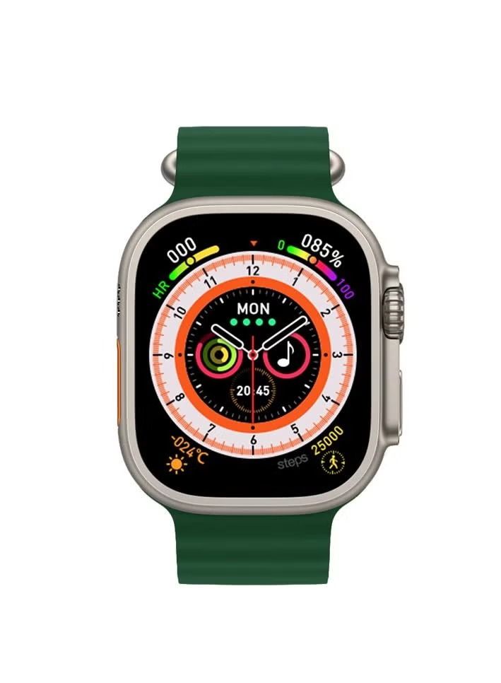 ZW8 Ultra MAX Smart Watch Green - Image 2