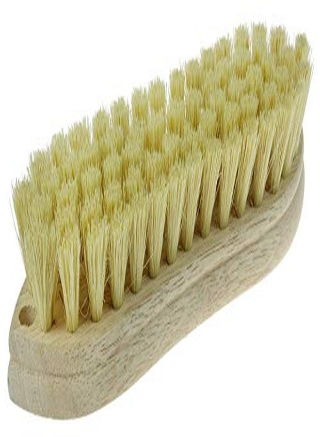 Weiler 44023 9" Block Size, White Tampico Fill, Pointed Wood Block, Hand Scrub Brush, 9" Block, 1-1/8" Trim Length - Image 3
