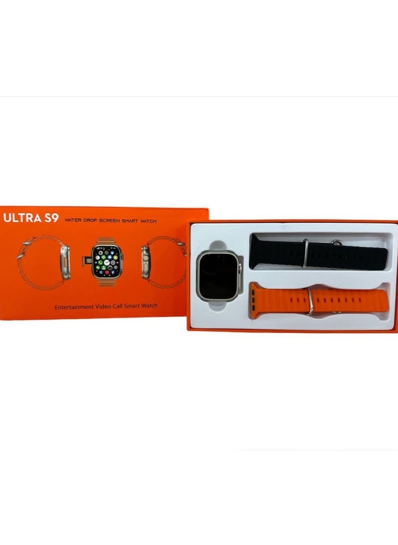 ALTRA - S9 ULTRA Smart Watch Series 8 Full Screen Wireless Charging Function Built In 4G SIM Card Internet Connection And Phone Calls Supports Many Mobile Applications Compatible It contains a camera With Android And IOS System - Image 1