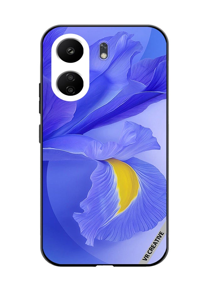 VR CREATIVE Protective Case Cover For Xiaomi Redmi 13C Flower Design Multicolour - Image 1