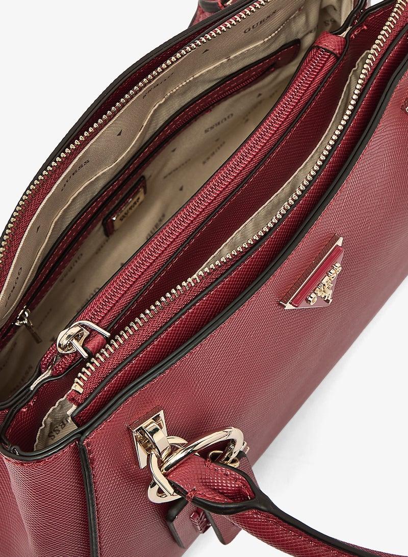 GUESS Noelle II Luxury Satchel Bag - Image 4
