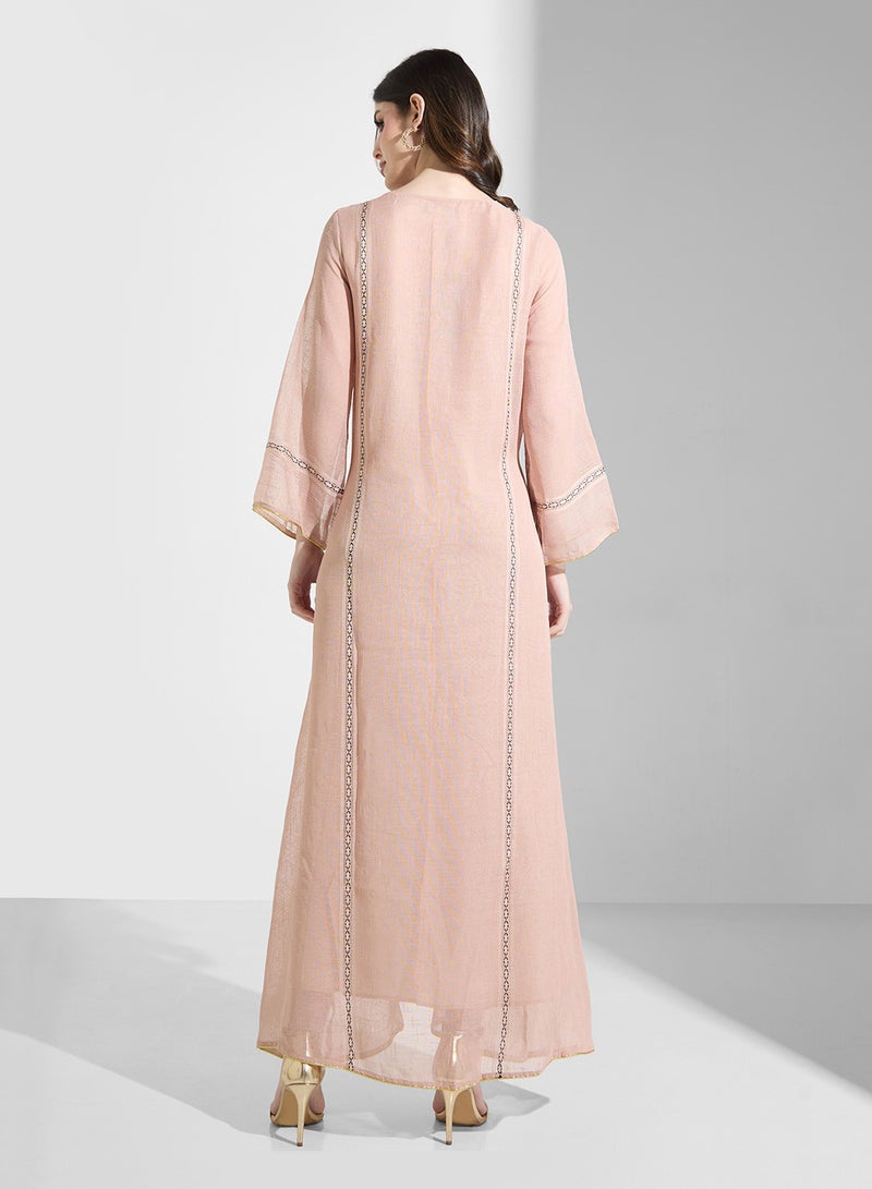 Khizana Embellished Jalabiya - Image 2