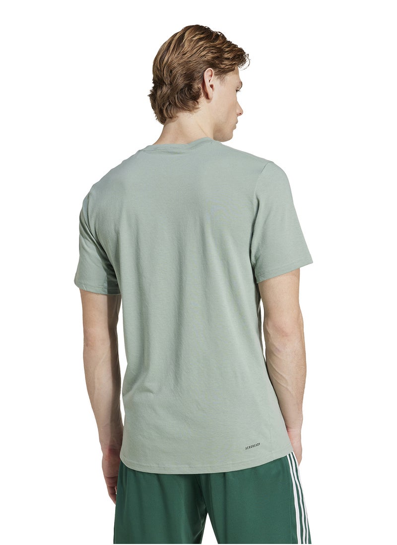 Adidas - Train Essentials Feelready Logo Training T-Shirt - Image 1