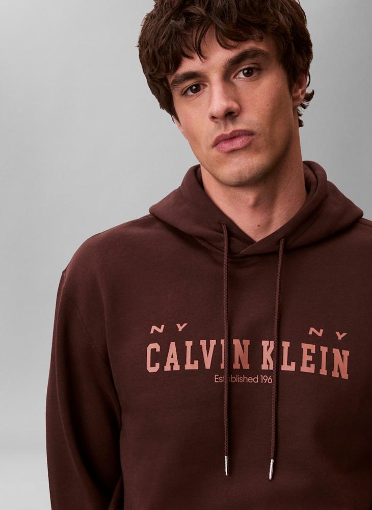 Calvin Klein Jeans Fleece Collegiate Hoodie - Image 4