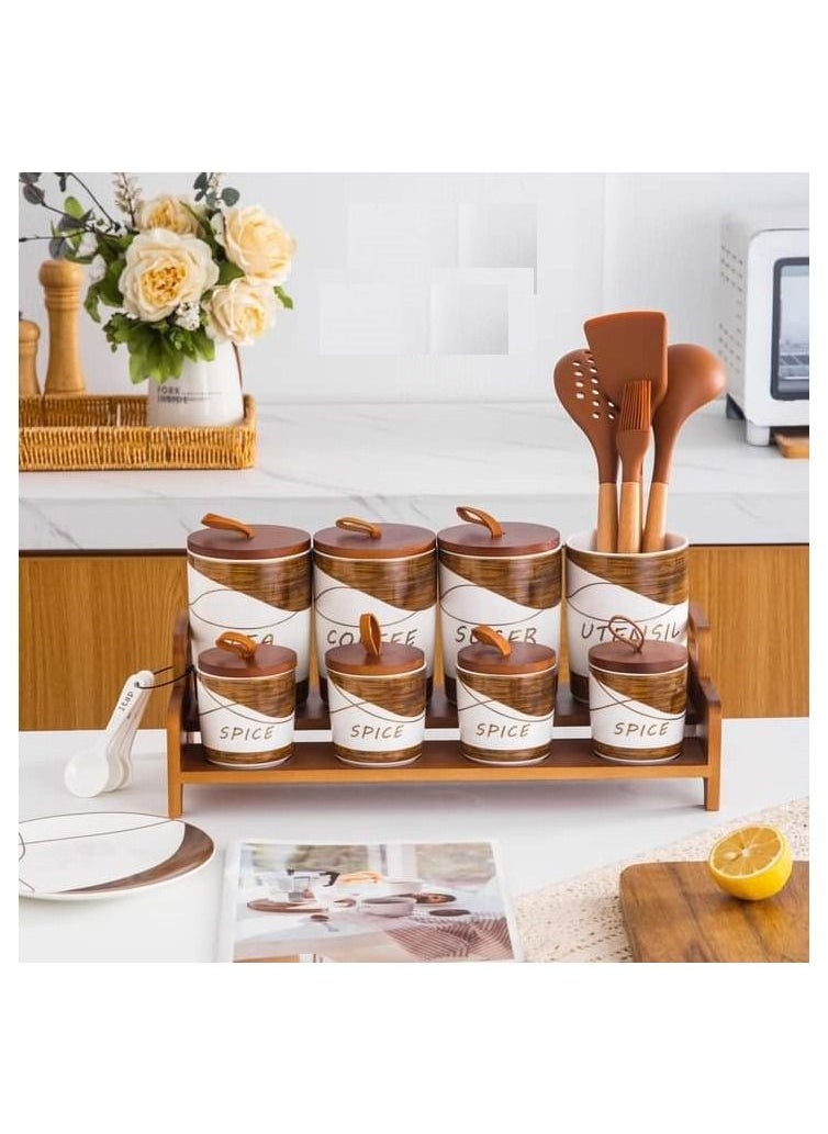 MARBLE Marble porcelain seasoning, 16 pcs, white silicone distribution, 022800036  - Image 1