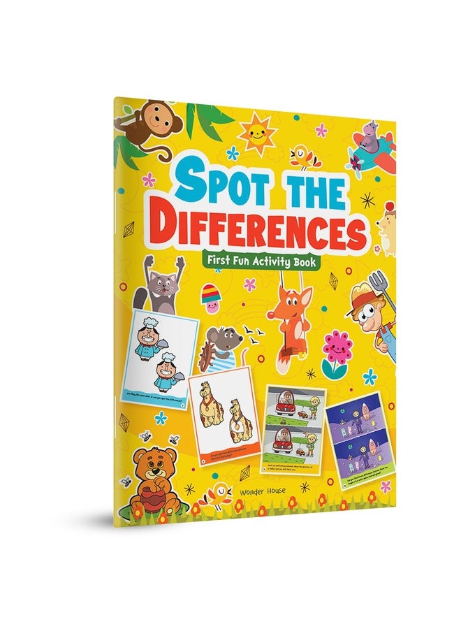 Spot the Difference: First Fun Activity Book for Kids | Boost Focus & Observation Skills | Ages 4–7 | 2+ Hours of Engaging Puzzle Fun