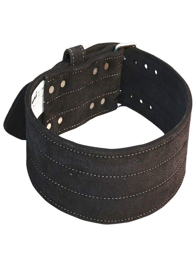 USI UNIVERSAL THE UNBEATABLE Power Lifting Belt, 790PL (Light 6mm Thick Leather, Black, Medium) Weight Lifting Belt For Men & Women Weightlifting Competition Workout Training Weight Support Belt - Image 5