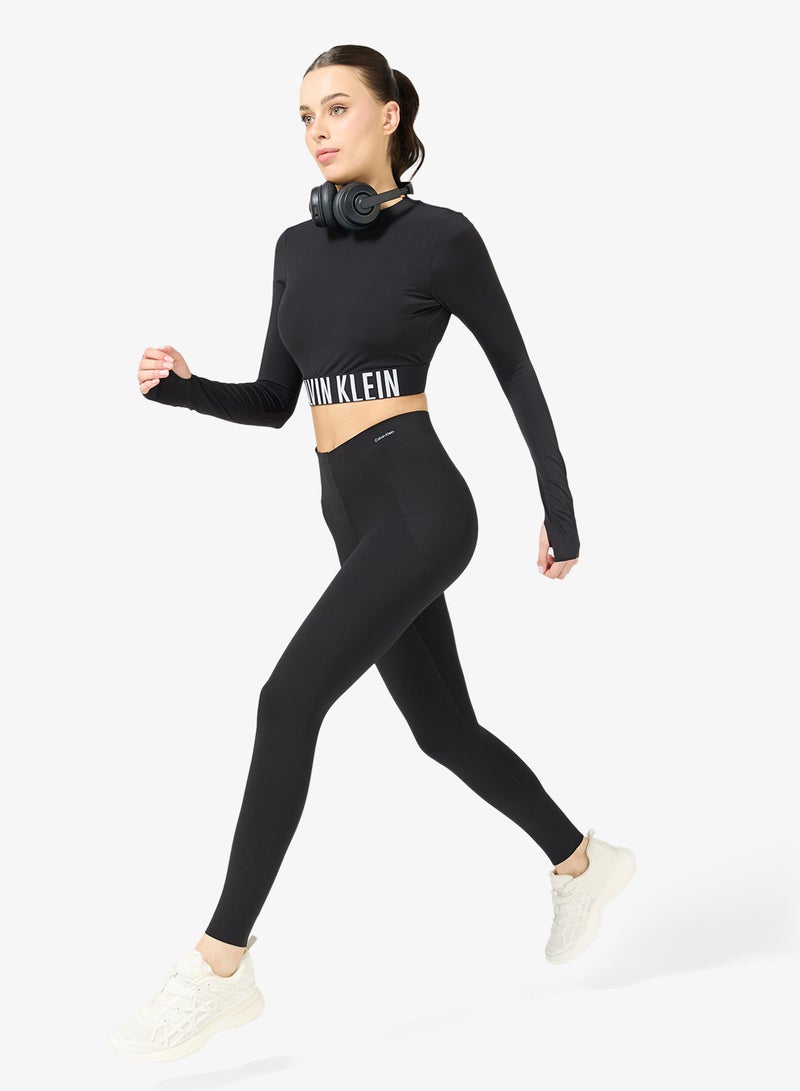 Calvin Klein Sports INTENSE POWER MOCK NECK LS TOP - Image 4