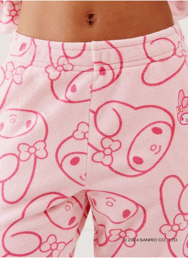 UNDIZ My melody fleece trousers