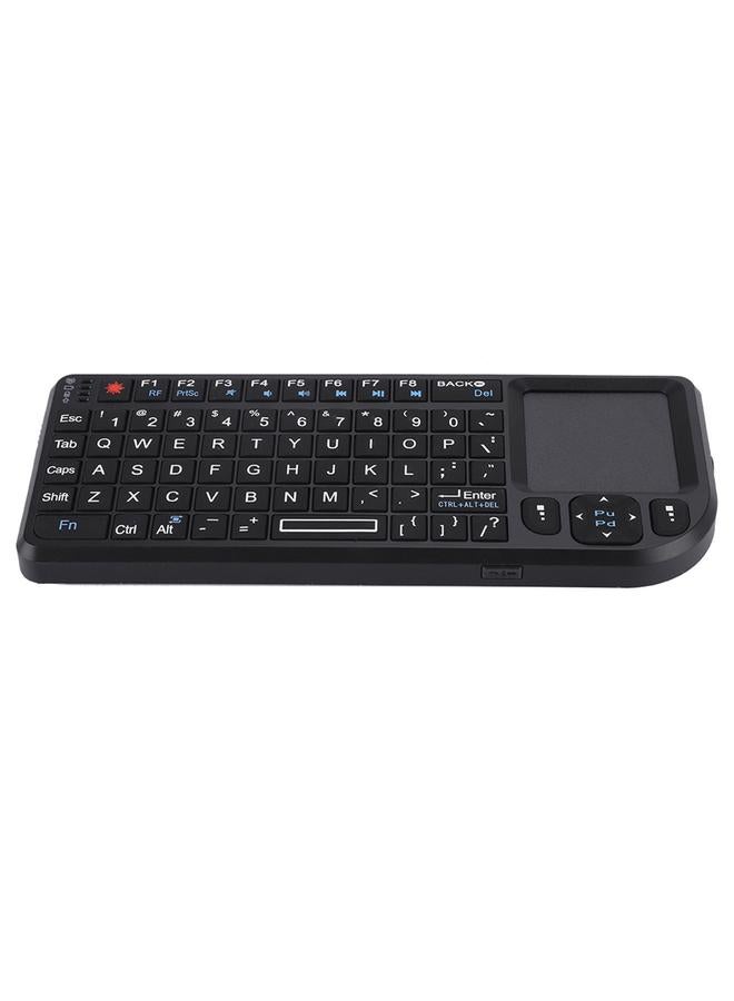 Thoraya - 2.4GHz Wireless Touchpad/Rechargeable Ultra Mini Thin USB Backlit Keyboard for PS3/4, for XBOX 360 - Image 1