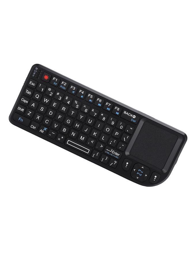 Thoraya - 2.4GHz Wireless Touchpad/Rechargeable Ultra Mini Thin USB Backlit Keyboard for PS3/4, for XBOX 360 - Image 1