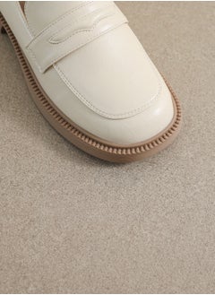 Loquat Versatile Single Shoes In Spring And Summer Beige  - Image 2