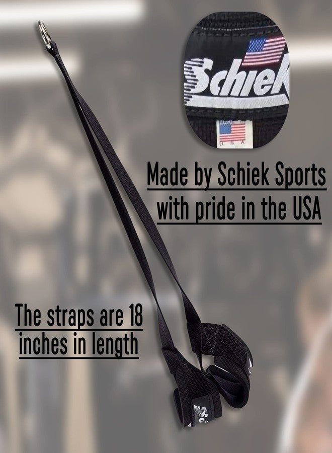 Schiek Ab Strap for Cable Machines - Superior Comfort Pull Up Straps for Women and Men - Image 5
