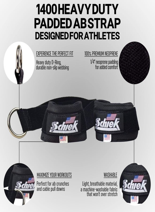 Schiek Ab Strap for Cable Machines - Superior Comfort Pull Up Straps for Women and Men - Image 3