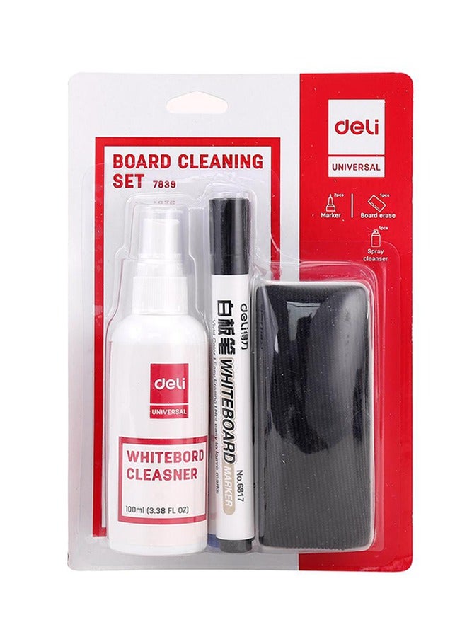 ديلي مجموعة ملحقات السبورة البيضاء أسود/أبيض/أحمر