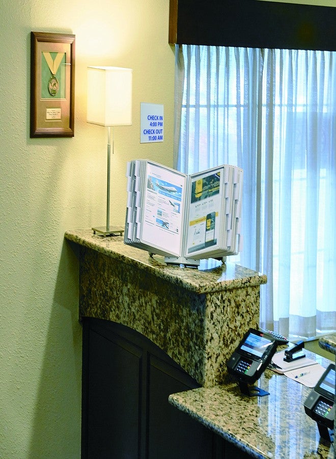 Durable Extension Set for SHERPA Design Reference System with 10 Double-Sided Panels - Letter-Size 8.5" x 11" Inches - Gray Desk Reference Organizer - Image 2