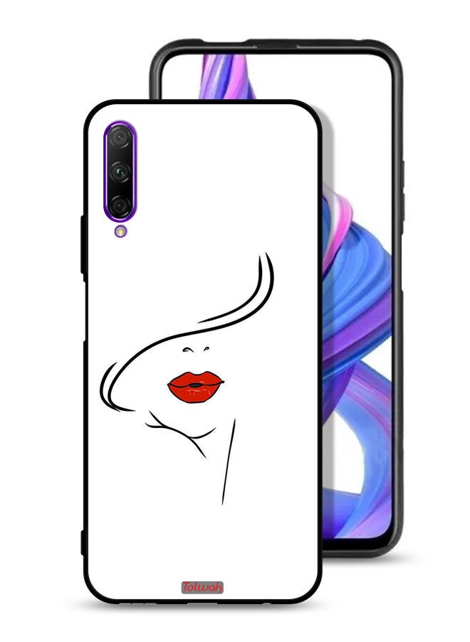 Tolwak Honor 9X Pro Protective Case Cover Girl Face Art - Image 1