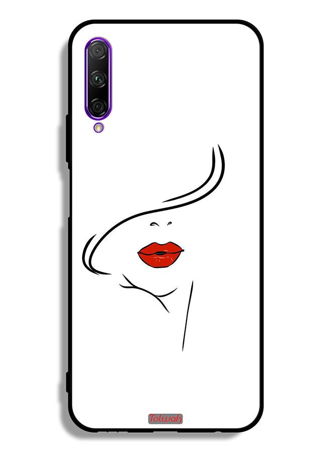Tolwak Honor 9X Pro Protective Case Cover Girl Face Art - Image 2