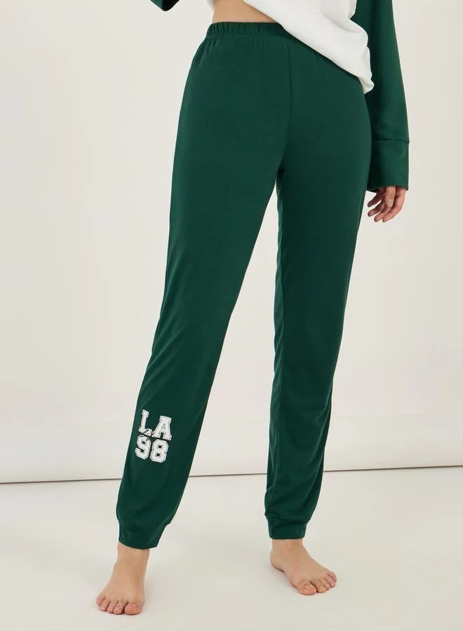 Styli LA98 Raglan Longline Sweatshirt & Leggings Set