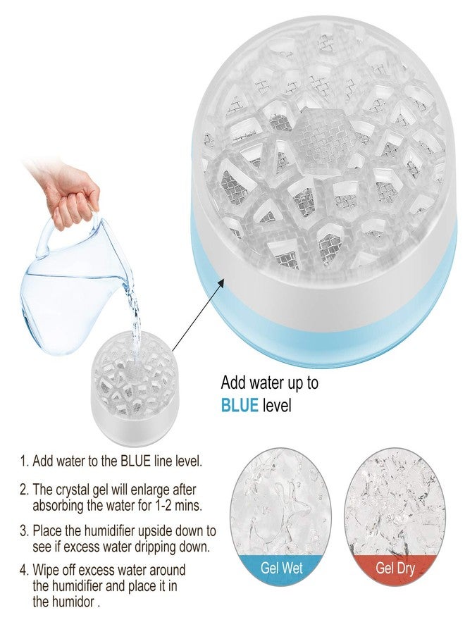 Fortune Nexus Crystal Humidifier Beads for Cigar Humidors, Expand Crystal to Provide Perfect Humidity Keep Cigars Fresh - Image 2