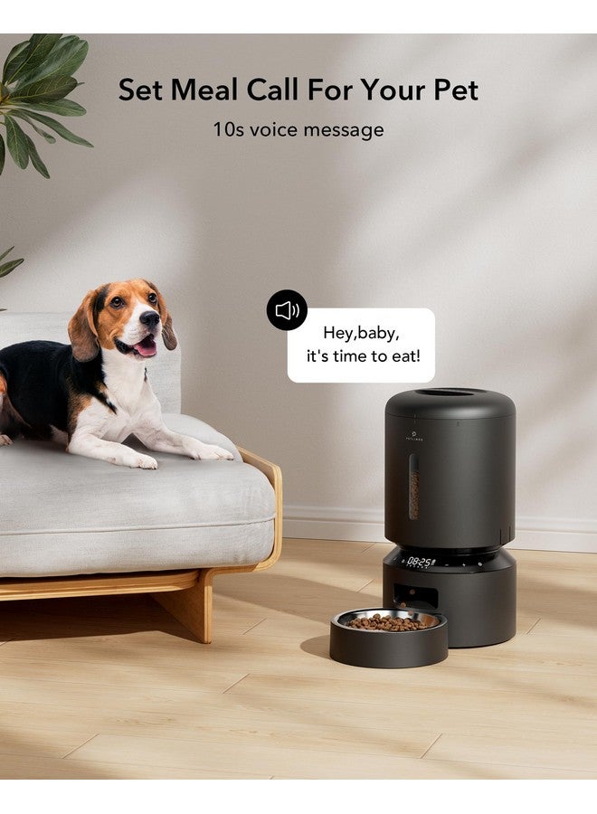 PETLIBRO PETLIBRO Automatic Cat Feeder, Automatic Dog Feeder with Freshness Preservation, 5L Timed Cat Feeders for Dry Food, Up to 6 Meals Per Day, Granary Pet Feeder for Cats/Dogs  - Image 3