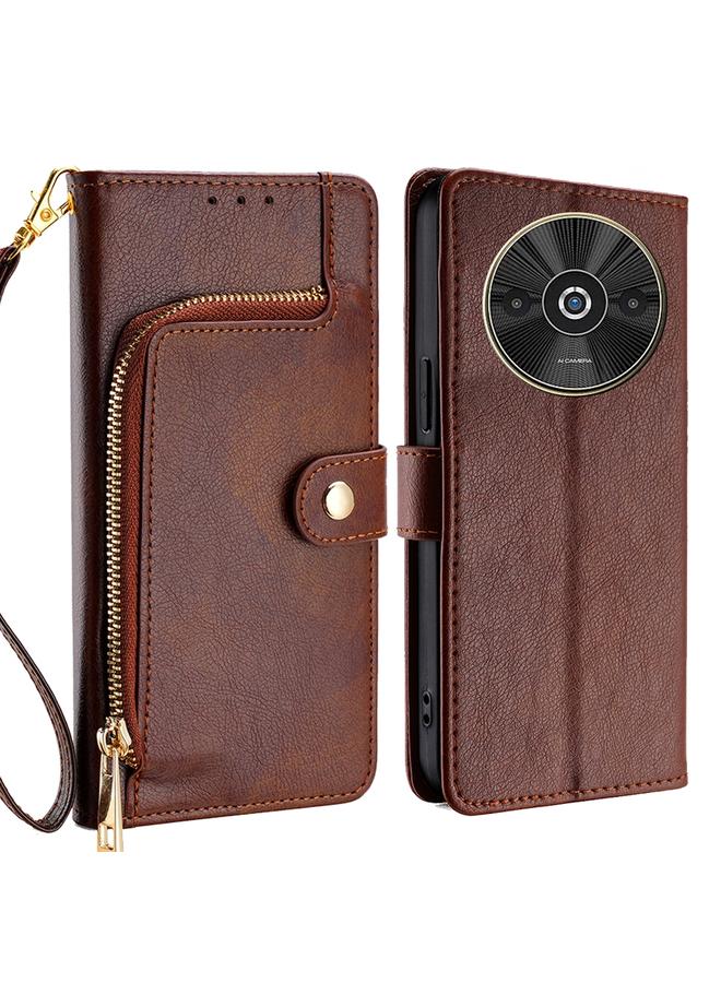 Case For Xiaomi Redmi A3 4G Zipper Bag Leather Phone Case