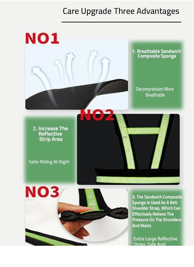 Generic - Children's Motorcycle Harness Seat Belt Adjustable Non-slip Protection Motorcycle's Strap and Passenger Safety Belts for Children, Boys & Girls - Image 1