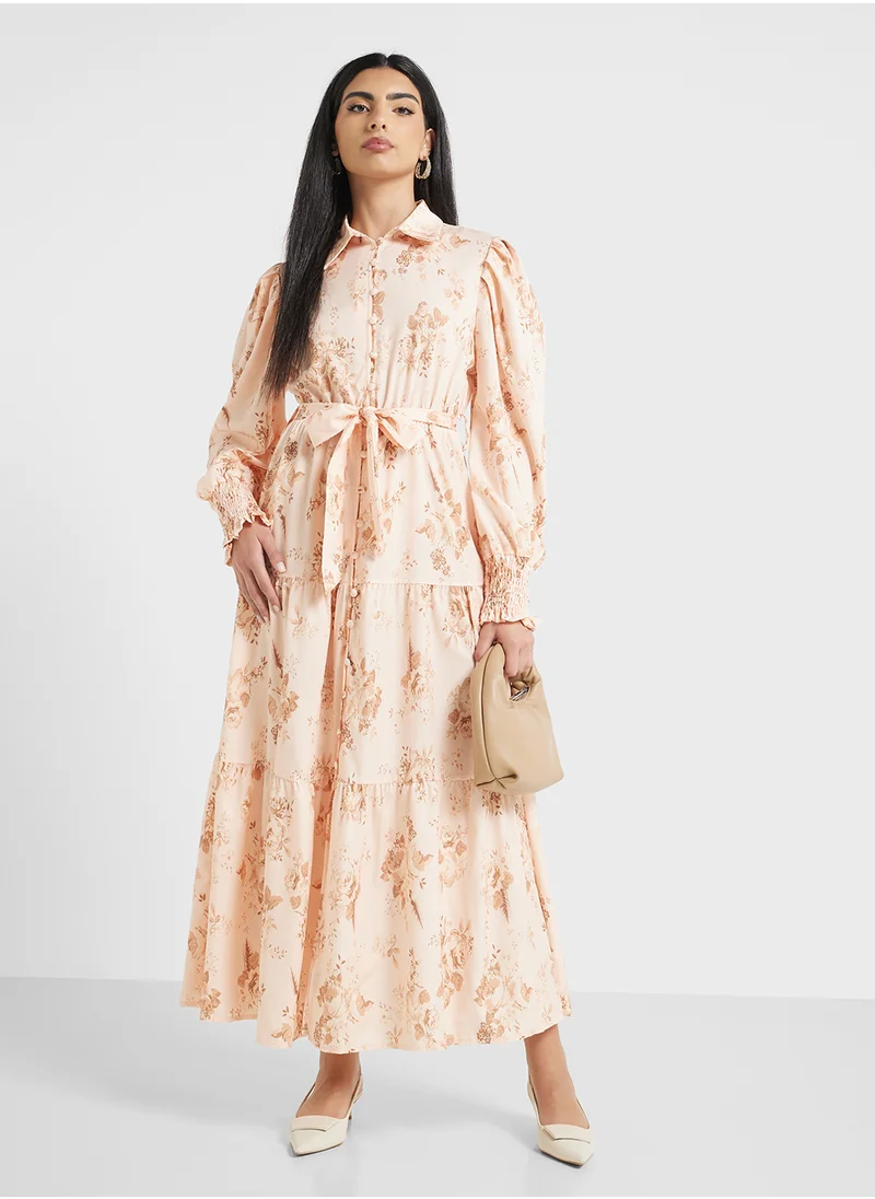 ايلا Floral Print Dress