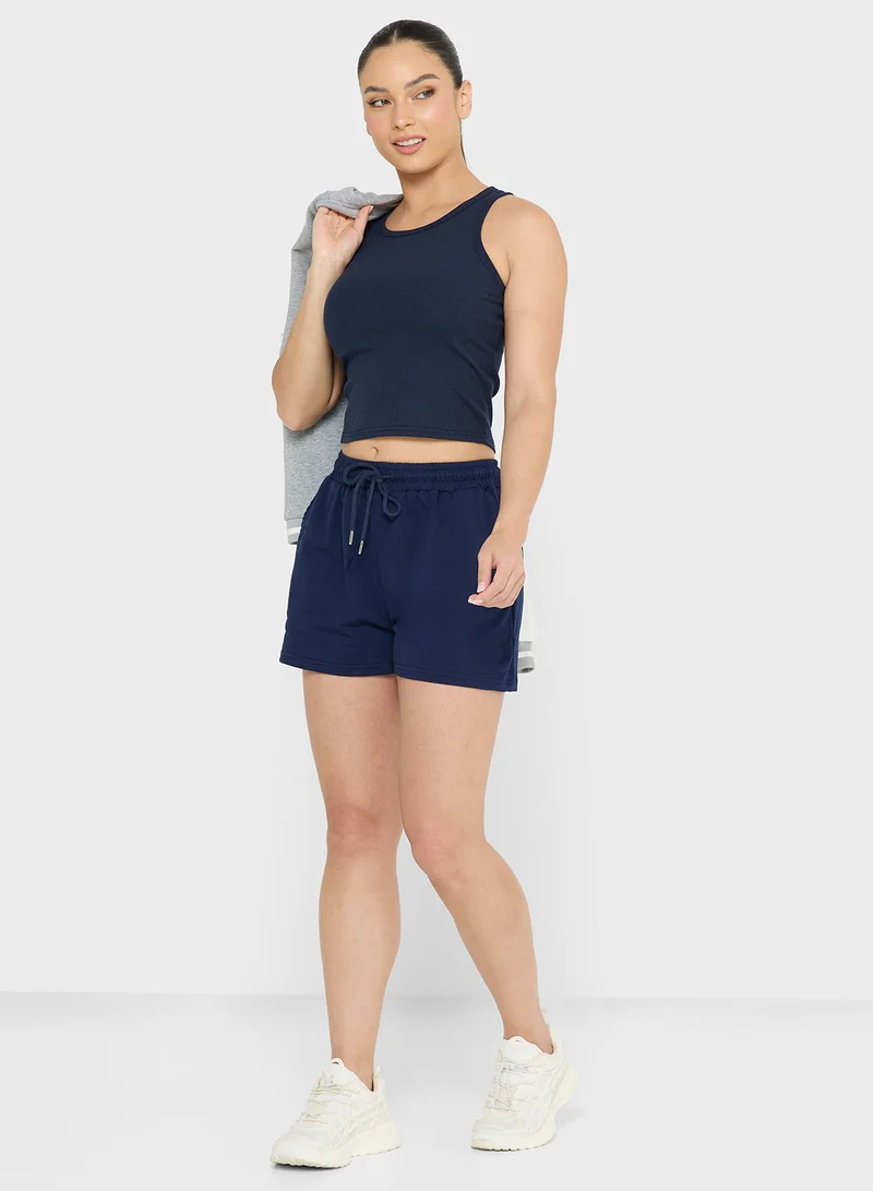 جينجر بيسيكس Cotton Terry Sweatshorts
