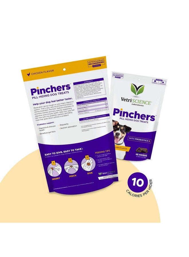 VetriScience Laboratories Pinchers Pill Hiding Dog Treats With Probiotics  Wrap Pills, Capsules And Tablets  Makes Giving Medication Easy - Image 4