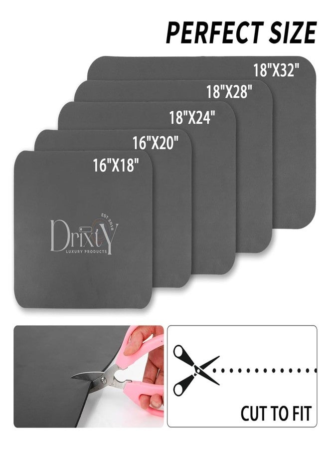 DRIXTY Heavy Dish Drying Mat for Kitchen Water Absorbent Mat & Drying Mat Pro for Utensils Nonslip Quick Drying Placemat Mat for Dish Utensils Drying Mat for Kitchen Accessories (40 X 45 CM) - Image 5