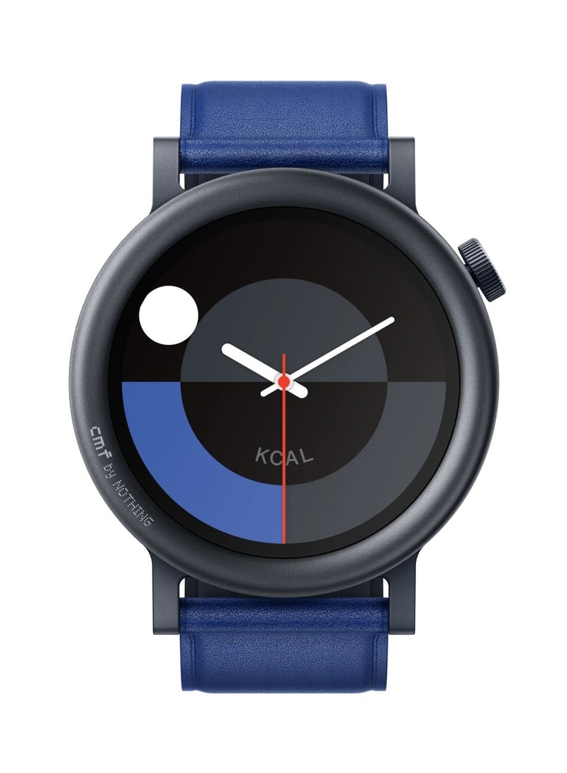 CMF Watch Pro 2 Smartwatch for Men Women, Fitness Tracker with Heart Rate, SPO₂ Monitoring,120 Sports Model, Bluetooth Calls with AI Noise Reduction, IP68 Waterproof with GPS for Android iOS Blue - Image 1