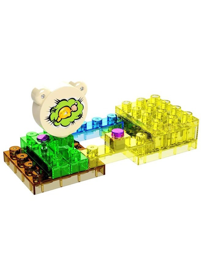 E-Blox Building Blocks Circuit Kit, Build Your Own Burp & Fart Machine, Add Funny Sounds to Brick & Structure Projects, Birthday & Gag Gift, Ages 8+ - Image 4