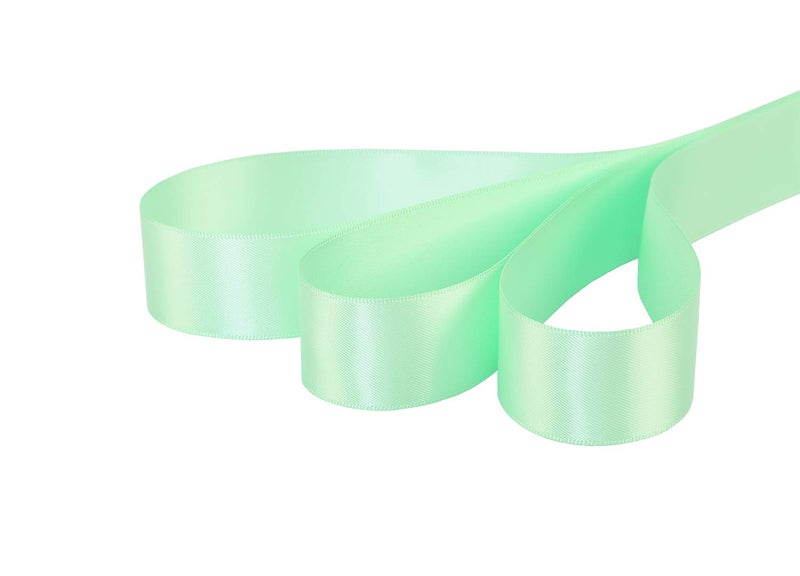Ribbonitlux 1" Wide Double Face Satin Ribbon 25 Yards (530-Mint）, Set for Gift Wrapping, Party Decor, Sewing Applications, Wedding and Craft - Image 2