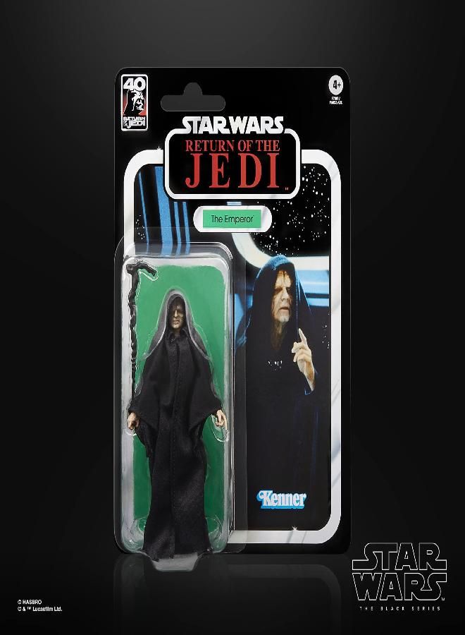 STAR WARS STAR WARS The Black Series Emperor Palpatine, Return of The Jedi 40th Anniversary 6-Inch Action Figures, Ages 4 and Up - Image 5