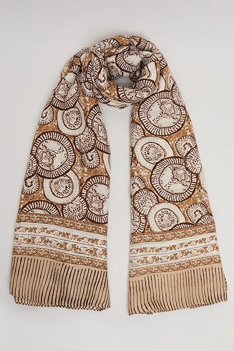 أر أند بي Floral Print Scarf