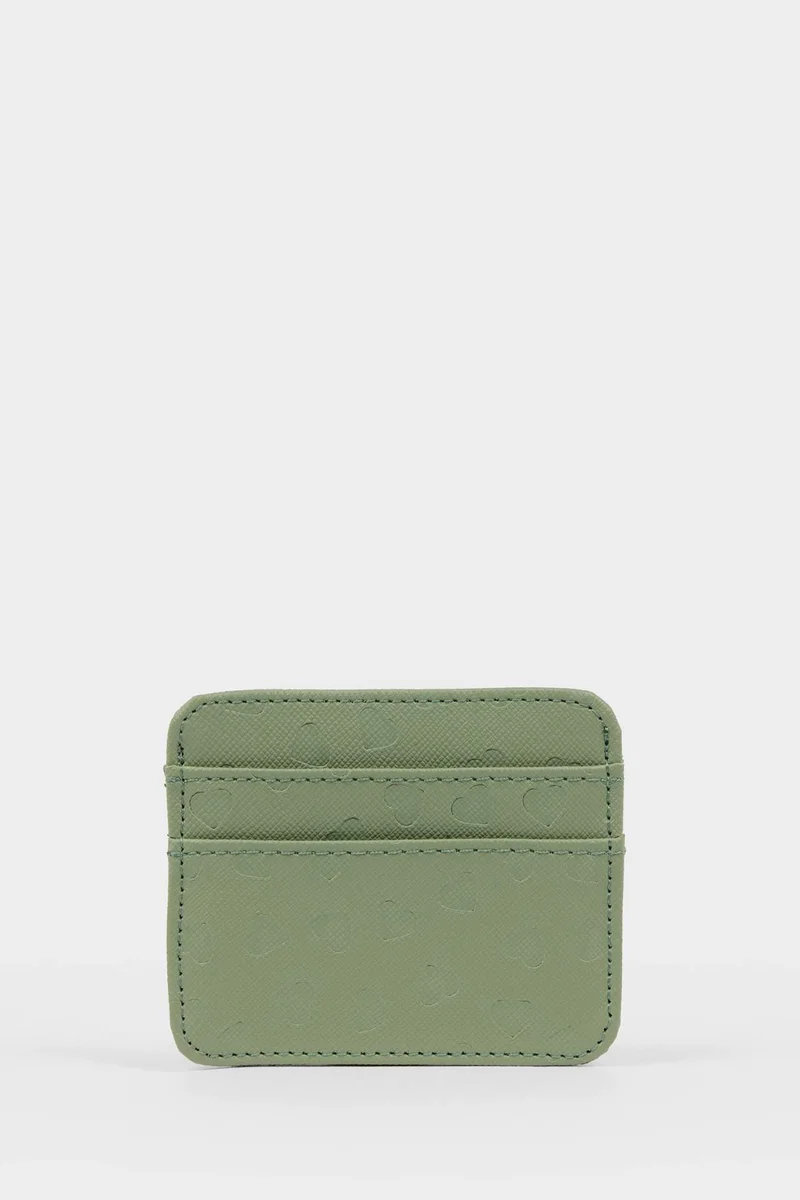 DeFacto Woman Faux Leather Business Card Wallet