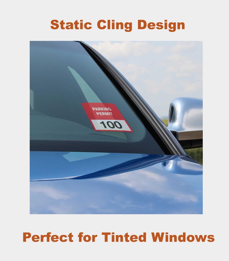 JINCH Windshield Sticker Applicator Holder Static Cling, 10 Pack 4 x 6 Inches Heat-Resistant Clear PET Electrostatic Film for Vehicle Stickers Application, Removal, Re-Application Car Window Decals - Image 3