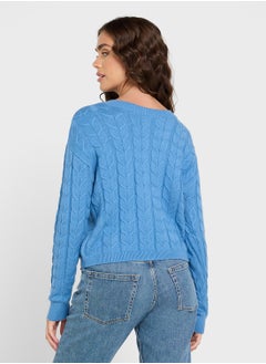 VERO MODA Reversible Button Detail Sweater  - Image 2