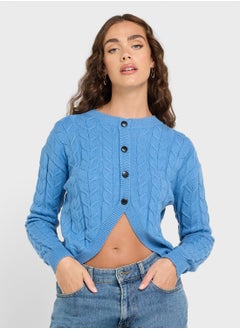 VERO MODA Reversible Button Detail Sweater  - Image 1