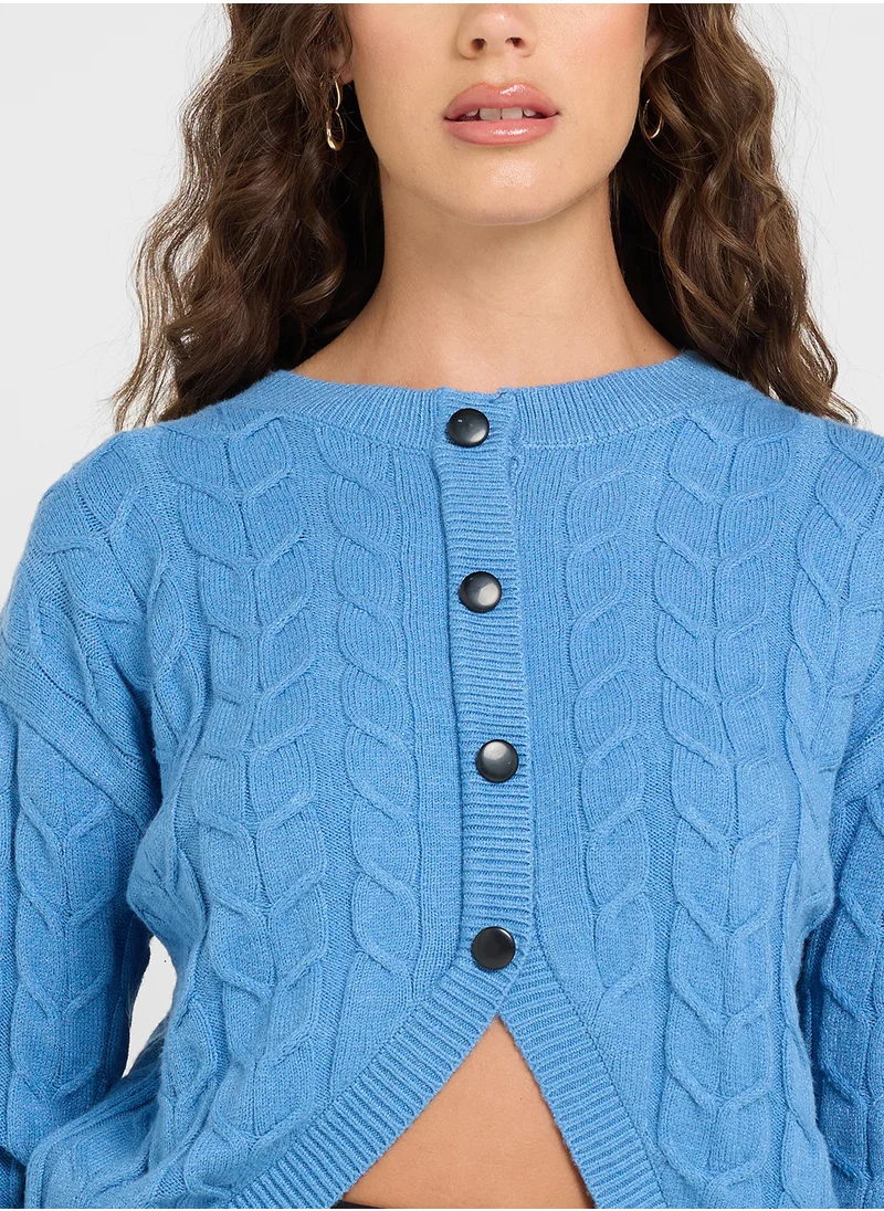 VERO MODA Reversible Button Detail Sweater