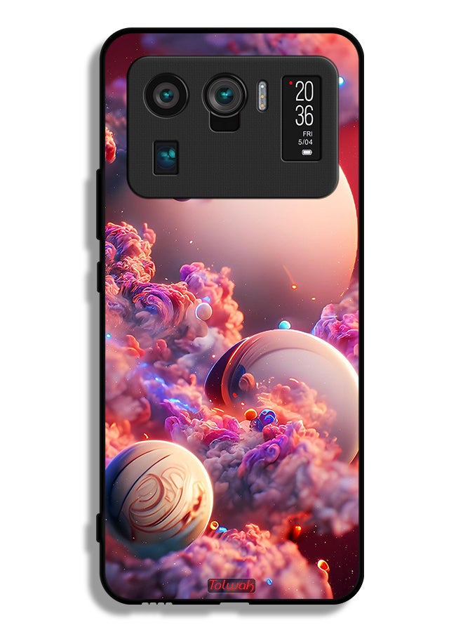 Tolwak Xiaomi Mi 11 Ultra Protective Case Cover Clouds Abstract Art - Image 2