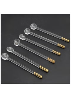 Uncam Estikana Spoon, Glass Spoons perfect for Espresso Set of 6 Pcs (11cm) - pzsku/Z078EA9B6F5CB71D205E5Z/45/_/1734700403/abd707e3-d4d1-411f-9687-c0d5bb44b442