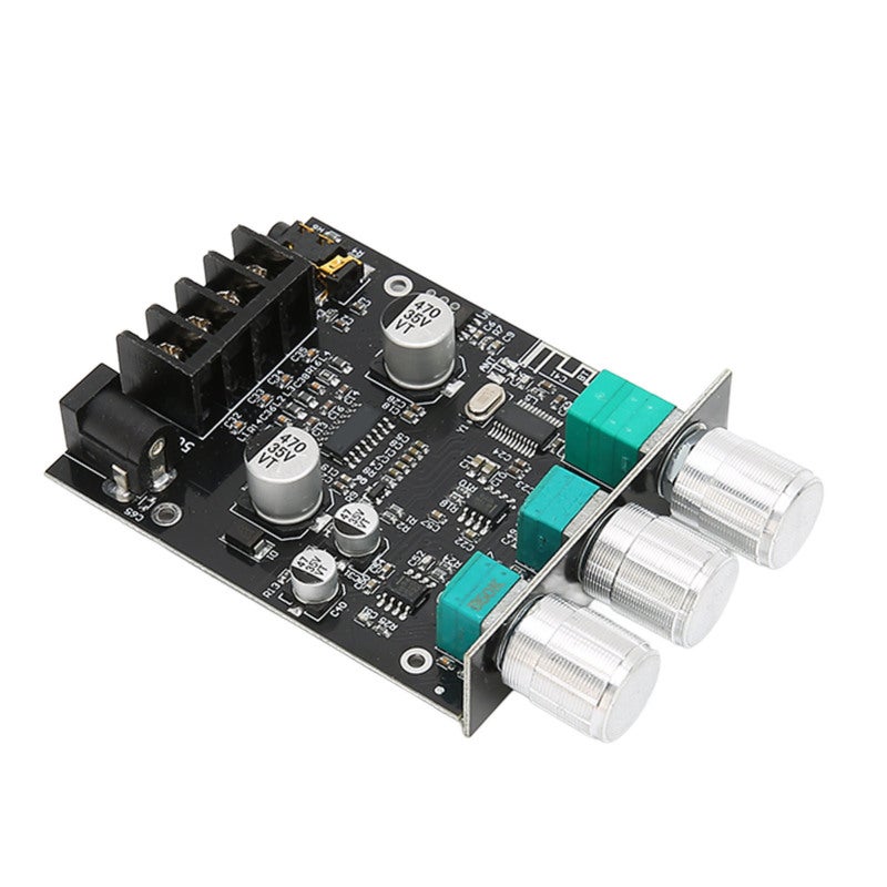 BT Amplifier Board 2X50W BT 5.0 Stereo Module - Bass Treble Volume Control Subwoofer Amplifier Board for DIY Audio - Image 5